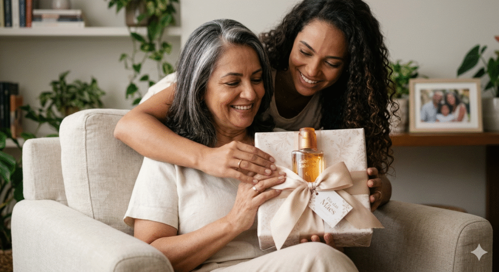 Como embalar perfume de presente Dia das Mães
