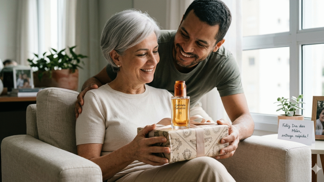 Perfume Gabriela Sabatini entrega rápida Dia das Mães