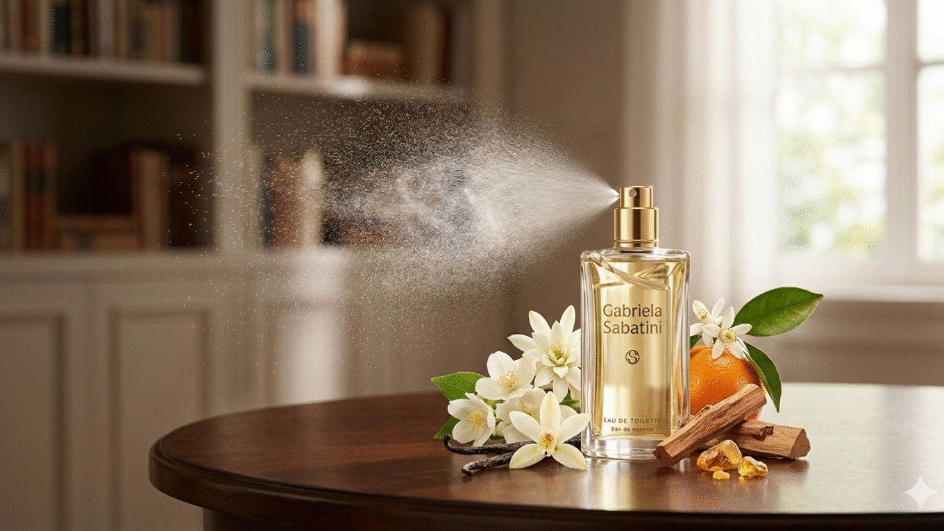 perfume Gabriela Sabatini fixação duração