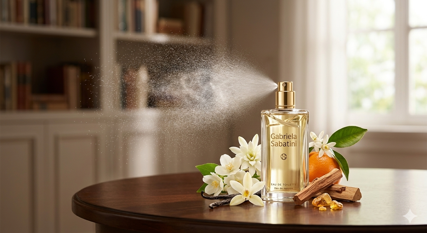 perfume Gabriela Sabatini fixação duração