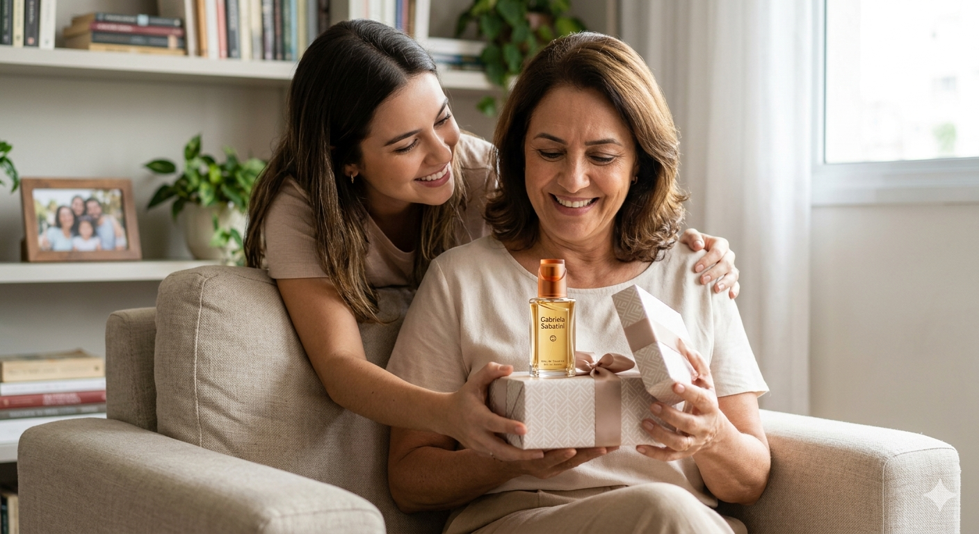 perfume Gabriela Sabatini presente Dia das Mães 2026
