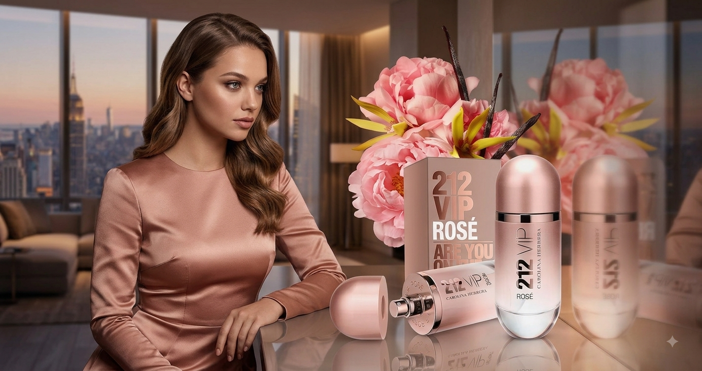 Quantas Borrifadas Usar do Good Girl e 212 VIP Rosé